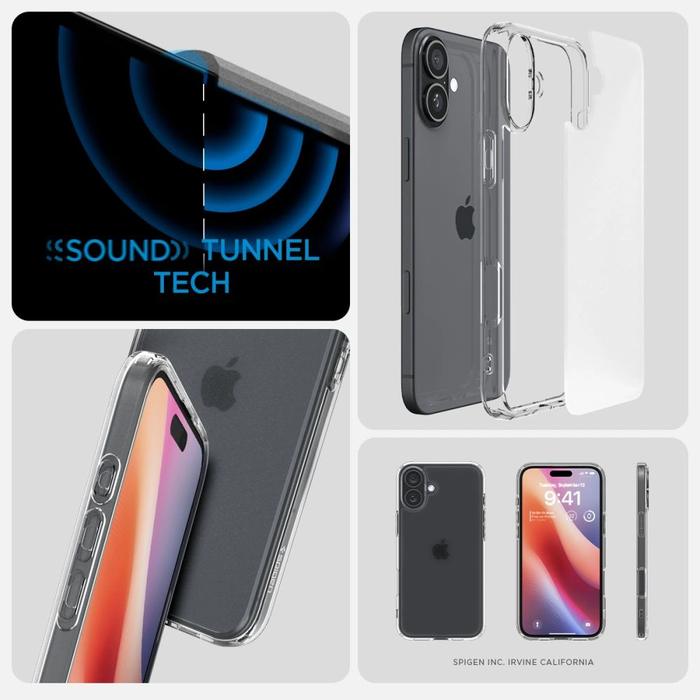Spigen Ultra Hybrid Apple iPhone 16 Frost Clear