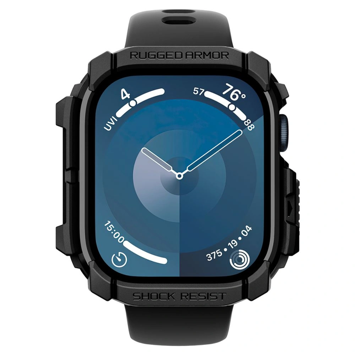Case Spigen Rugged Armor Apple Watch 10 / 11 42mm Matte Black