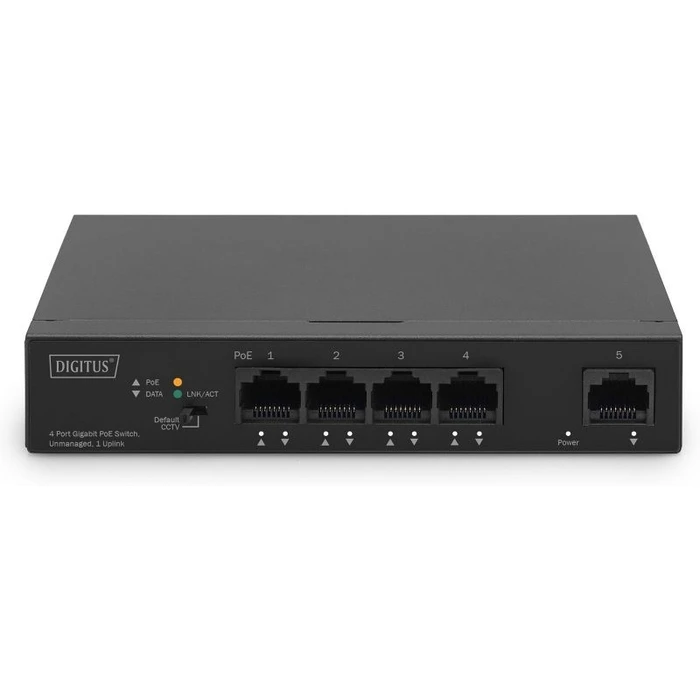 Network Switch Digitus Ethernet 4-Port PoE