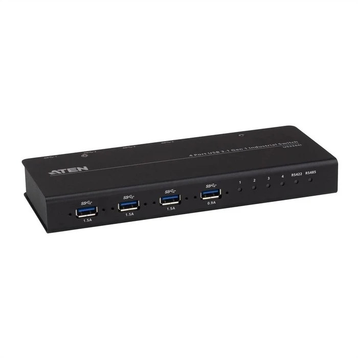 USB Switcher Aten US3344I - USB peripheral sharing - 4 ports - rack mountable