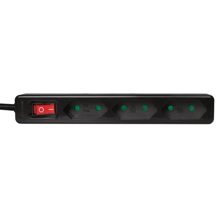 Πολύπριζο Με Διακόπτη Logilink - Slim 1700 Watt