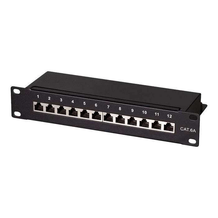 Patch Panel Logilink - 1U - 10" Cat.6A 12-port STP