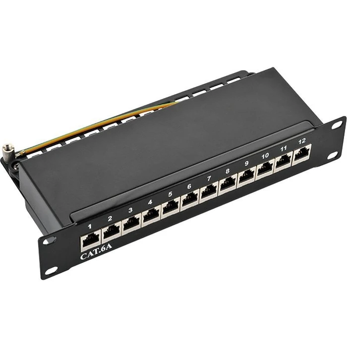 Patch Panel Logilink - 1U - 10" Cat.6A 12-port STP