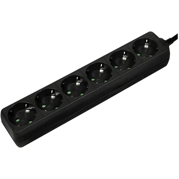 Πολύπριζο Logilink 3500 Watt Black