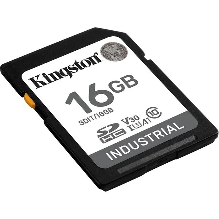 Κάρτα Μνήμης SD 16GB Kingston Ind. pSLC
