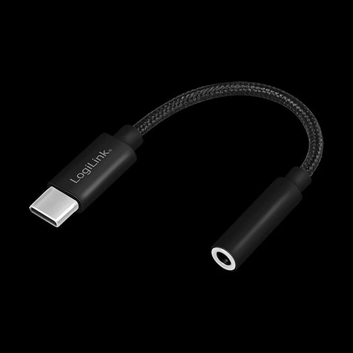Αντάπτορας USB Logilink USB-C to jack - 13 cm