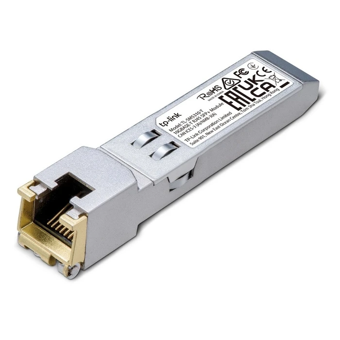 Transceiver TP-Link TL-SM5310-T V1 - SFP+- 100Mb LAN, GigE, 10 GigE, 5 GigE, 2.5 GigE