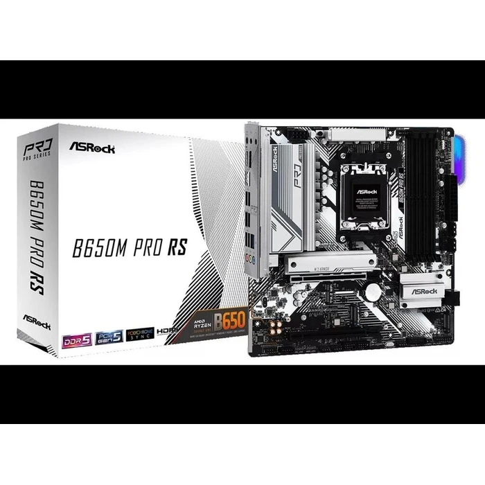 Motherboard ASRock B650M PRO RS micro ATX - AM5 - AMD B650