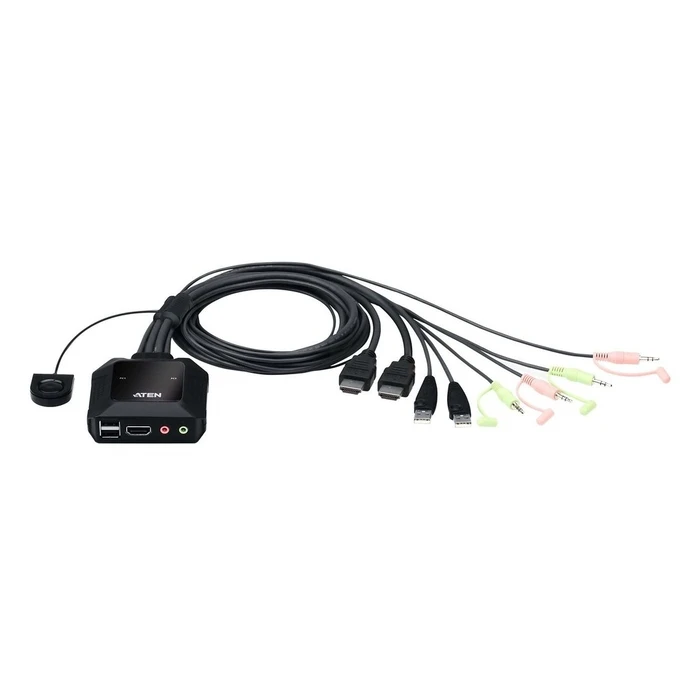 KVM & Data Switch Aten CS22H - /Audio-/USB - 2 ports