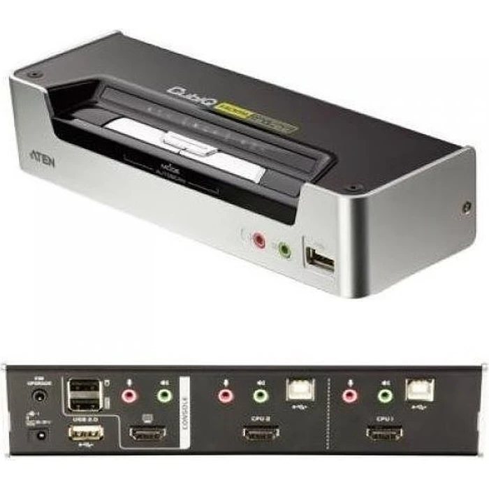 KVM Switch Aten CubiQ CS1792 USB 2.0 HDMI - /Audio-Switch - 2 ports