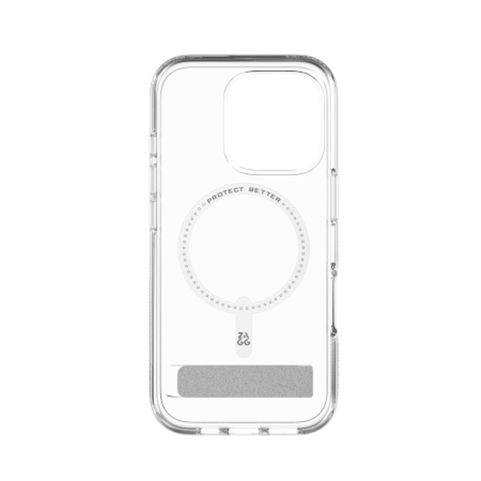 ZAGG Crystal Palace Snap Kickstand Apple iPhone 16 Pro MagSafe (clear)