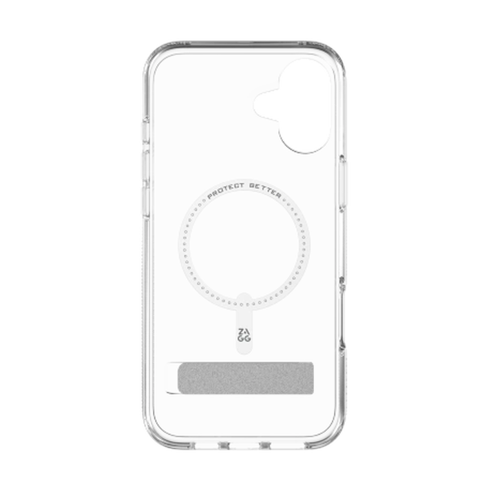 ZAGG Crystal Palace Snap Kickstand Apple iPhone 16 Plus MagSafe (clear)