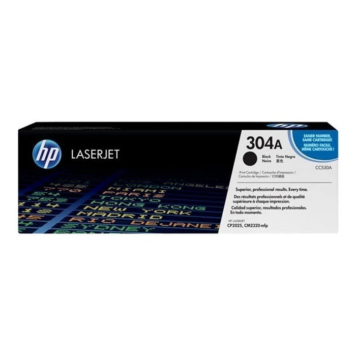 Toner HP 304A - Black - Original - LaserJet (CC530A)
