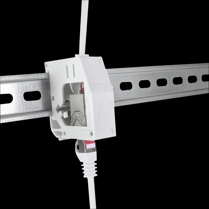 Αντάπτορας Δικτύου Logilink m.Cat.6A-coupling,2xRJ45-socket