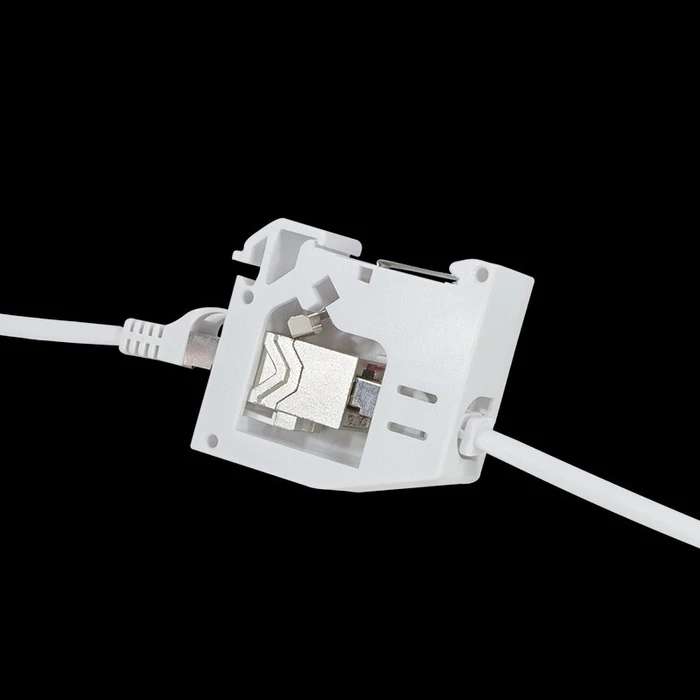 Αντάπτορας Δικτύου Logilink m.Cat.6A-coupling,2xRJ45-socket
