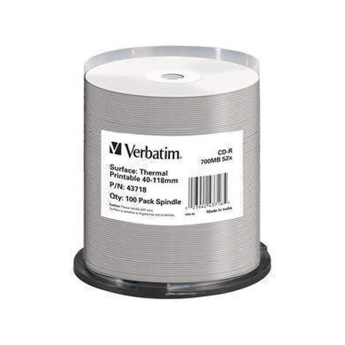 CD-R Verbatim 700MB 100psc Spindel Surface for Rimage 52x