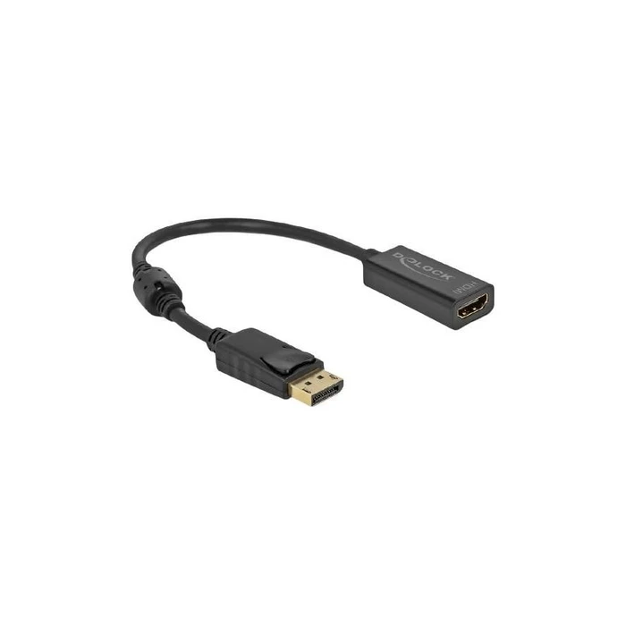 Αντάπτορας DisplayPort Delock -> HDMI socket 4K Passiv Black