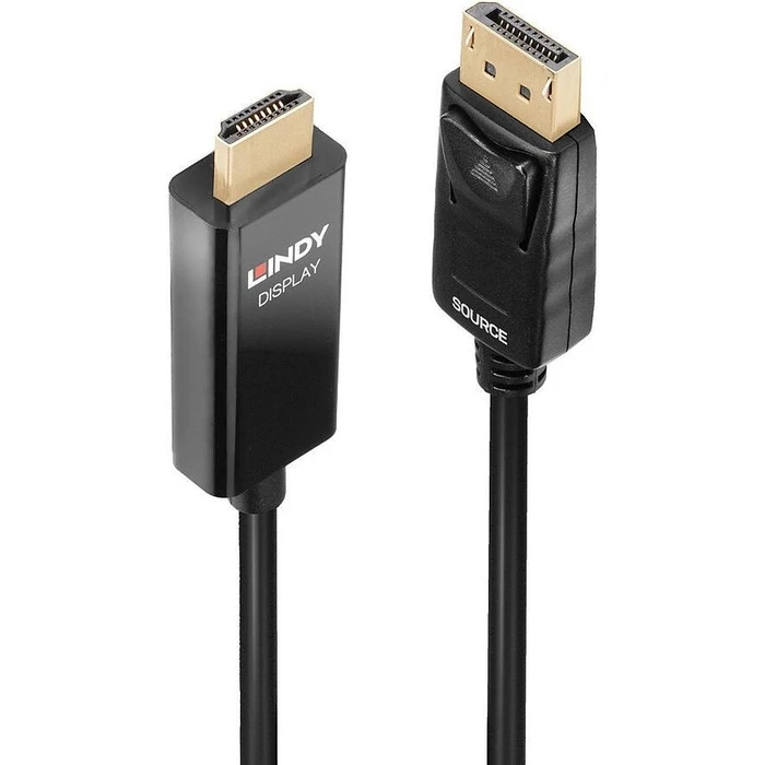 Καλώδιο DisplayPort Lindy 1m to HDMI with HDR