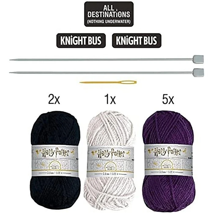 Κούπα Thumbs up! Harry Potter Doorstop Bus Purple Knit Kit