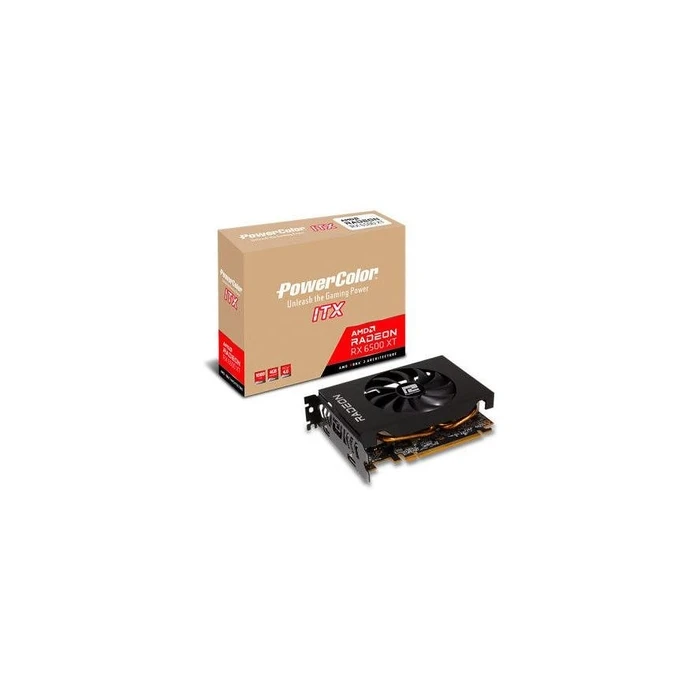 Κάρτα Γραφικών Powercolor Radeon RX6500XT ITX 4GB GDDR6 HDMI DP