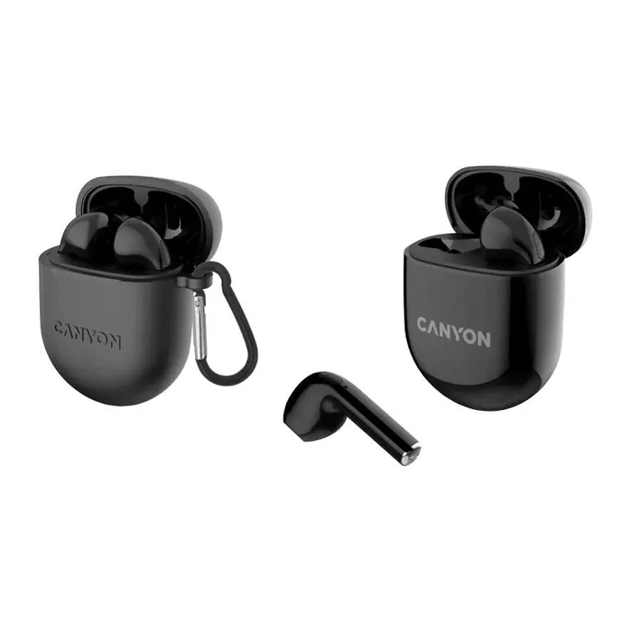 Bluetooth Handsfree Canyon TWS-6 Gaming Mode/BT 5.3 black