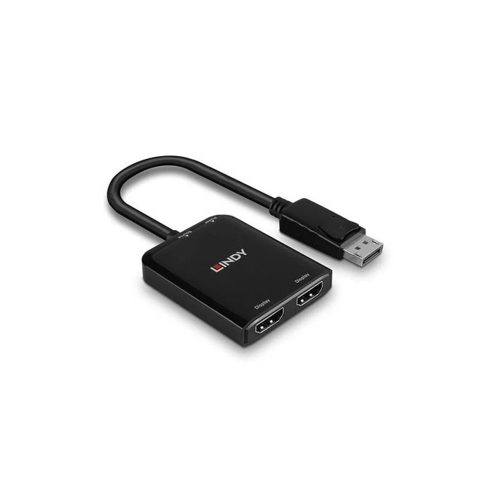 KVM Switch Lindy DisplayPort to 2 Port HDMI MST