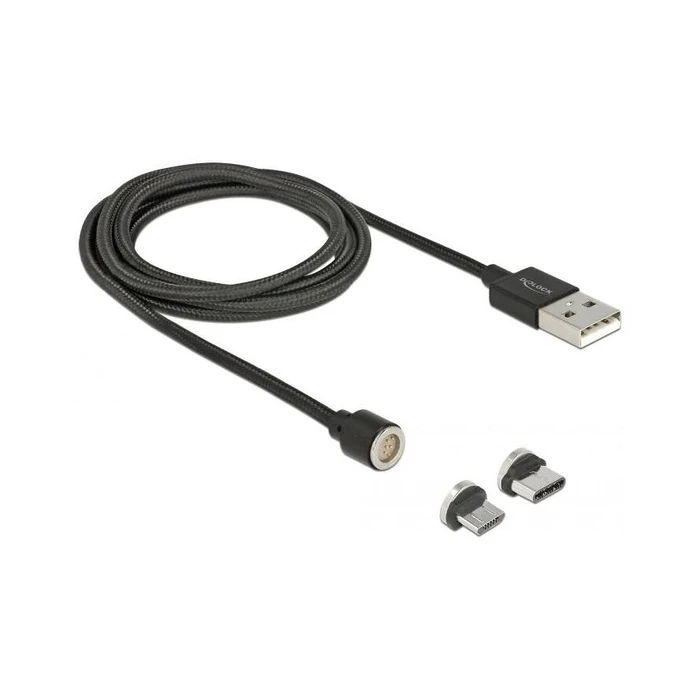 Καλώδιο USB Delock magnetic charging/data > Micro-B/USB-C