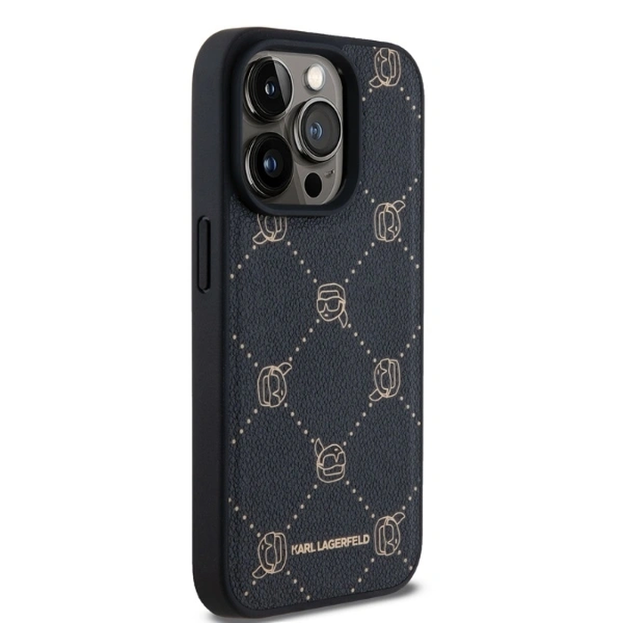 Karl Lagerfeld KLHMP15LPGKHPHK Apple iPhone 15 Pro MagSafe Karl Head black