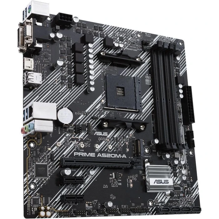 Motherboard Asus PRIME A520M-A II/CSM (AMD,AM5,DDR4,mATX)