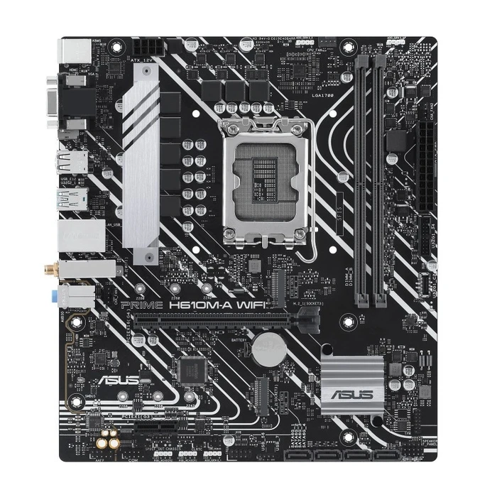 Motherboard Asus PRIME H610M-A WIFI (Intel,1700,DDR5,mATX)