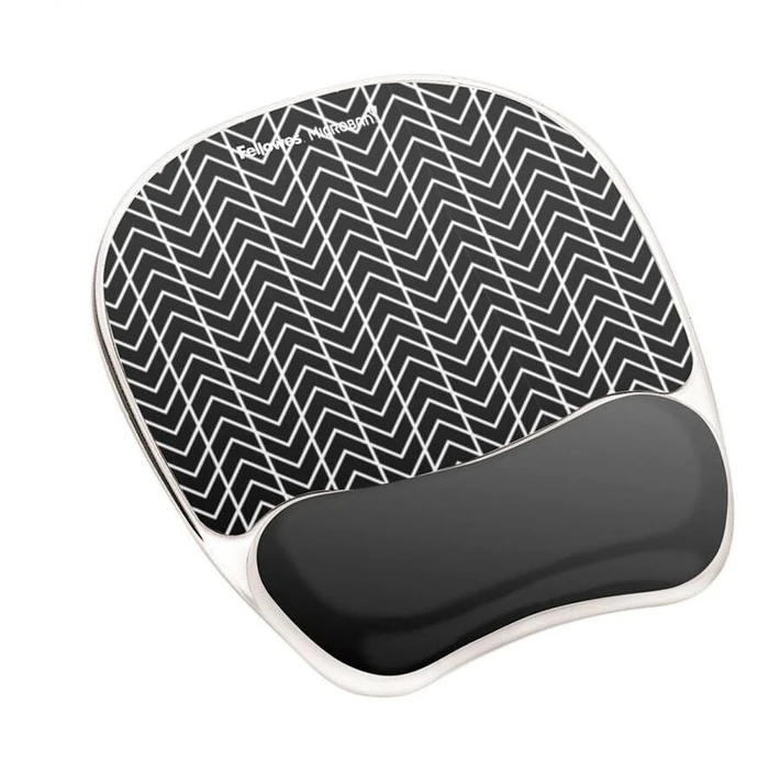 Mousepad Fellowes Mousepad-Handgelenkauflage Zick-Zack 20,20x23cm