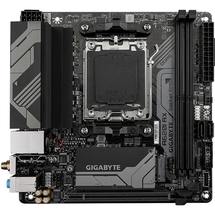 Motherboard Gigabyte A620I AX (A620,AM5,mITX,DDR5)