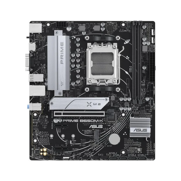 Motherboard Asus PRIME B650M-K (AMD,AM5,DDR5,mATX)