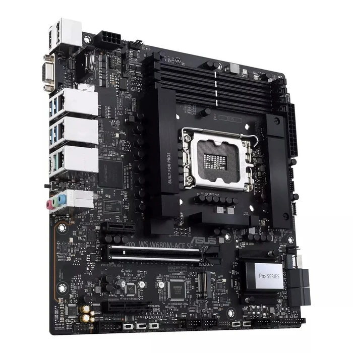 Motherboard Asus PRO WS W680M-ACE SE (Intel,1700,DDR5,mATX)