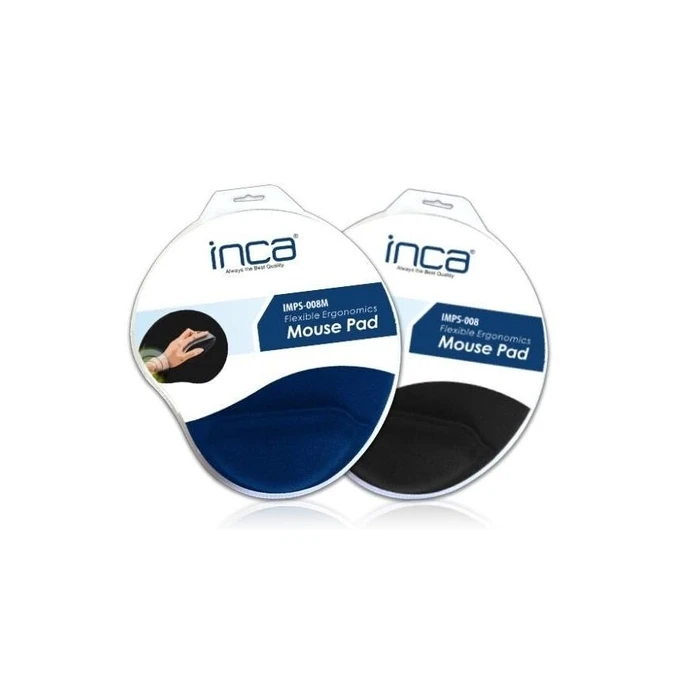 Mousepad Inca IMPS-008 silicone, wrist rest, 3mm, SW(Black)