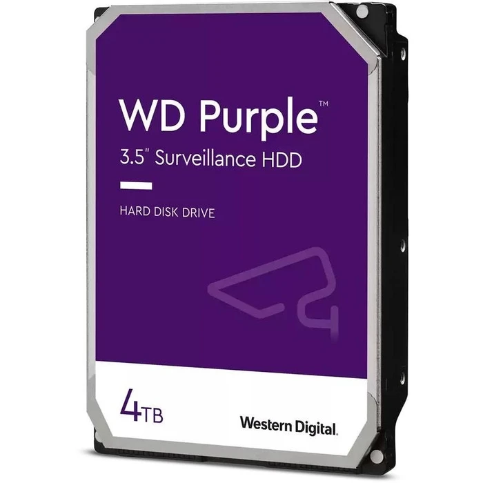 Εσωτερικός Σκληρός Δίσκος 3.5" 4TB WD Purple 8.9cm SATA3 5400 256MB WD43PURZ