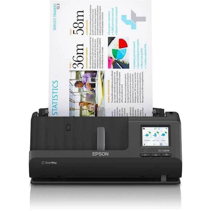 Scanner Epson WorkForce ES-C380W A4