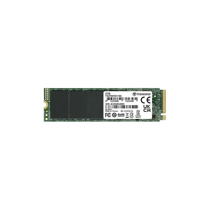 Σκληρός Δίσκος M.2 SSD 2TB Transcend MTE110S (2280) PCIe Gen3 x4 NVMe