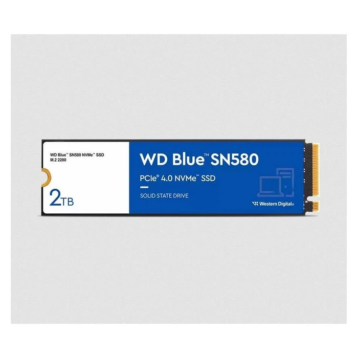 Σκληρός Δίσκος M.2 SSD 2TB WD Blue 2280 NVMe SN580 intern