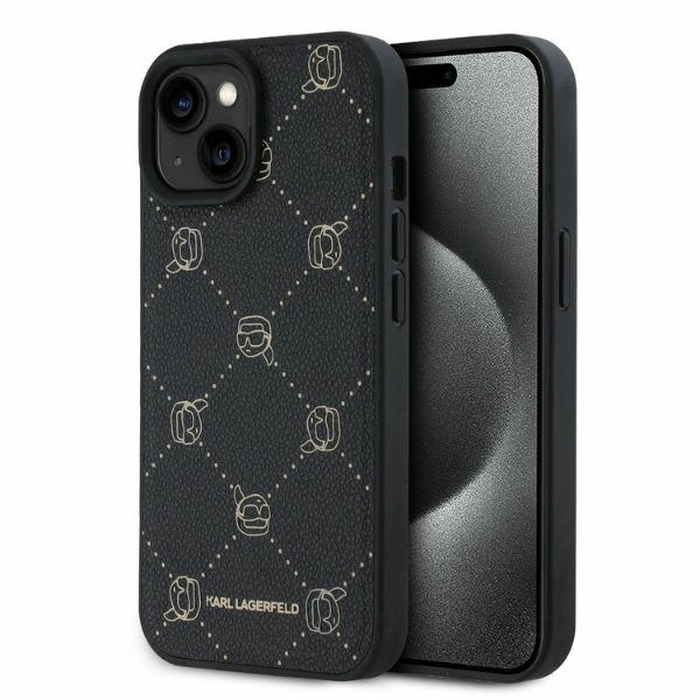 Karl Lagerfeld KLHMP15SPGKHPHK Apple iPhone 15 MagSafe Karl Head black