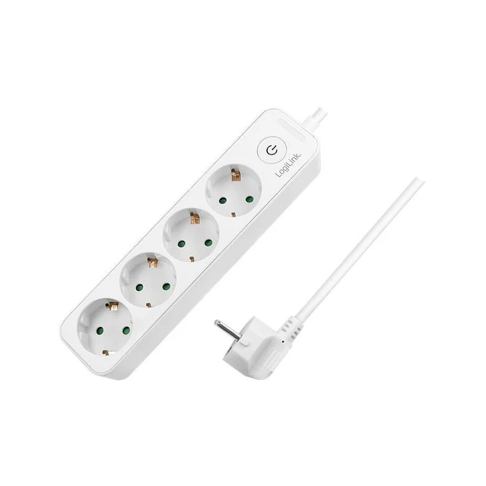 Πολύπριζο Logilink 4-fach,4xCEE 7/3 1,5m:m.switch w
