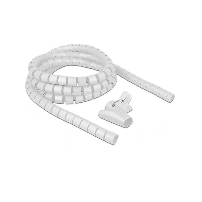 Σπιράλ Καλωδίων Delock with insertion tool 2.5m x 15mm white
