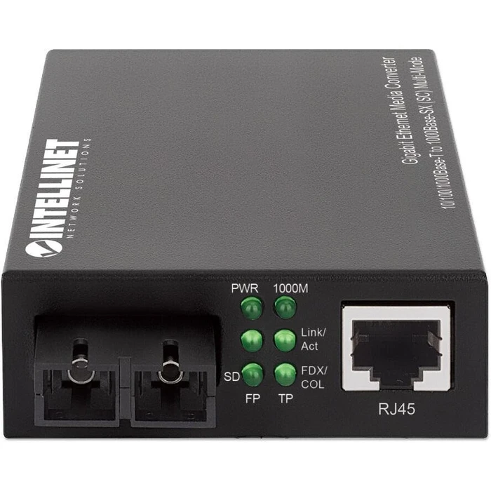 MedienConverter Intellinet Gigabit SC Multimode 550m Auto