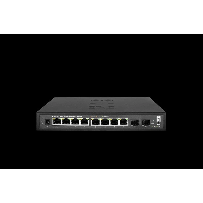 Network Switch LevelOne 8x GE GES-2110 2xGSFP Hilbert