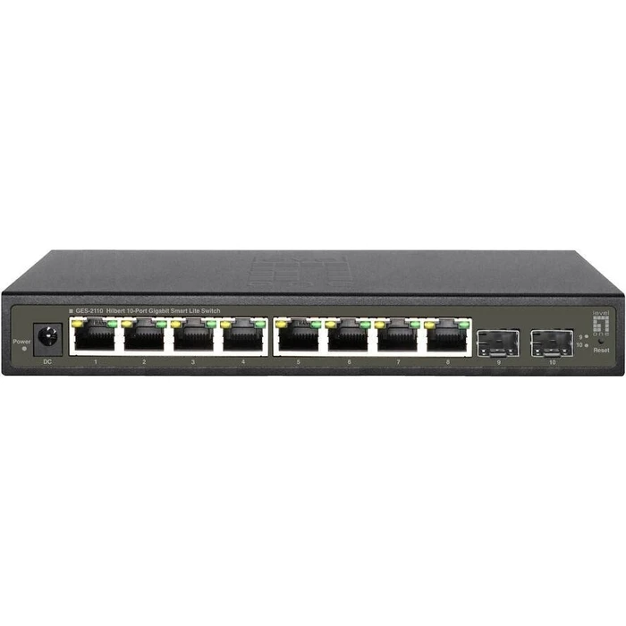 Network Switch LevelOne 8x GE GES-2110 2xGSFP Hilbert