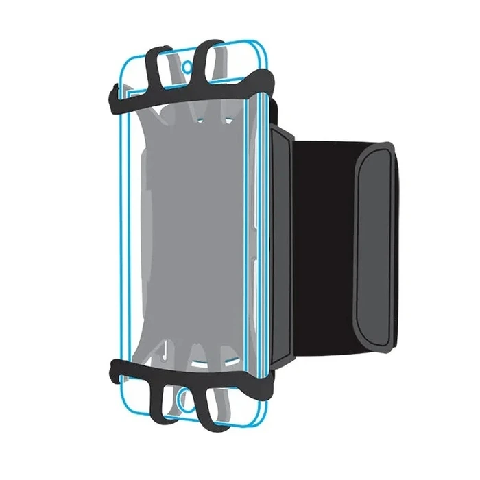 Θήκη Μπράτσου Mobilis Universal Wrist Mount/Armband 5-7" HHD(Black)