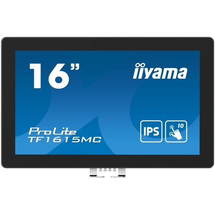 Monitor 15,6" Iiyama 39.5cm TF1615MC-B1 16:9 M-Touch VGA+HDMI+DP