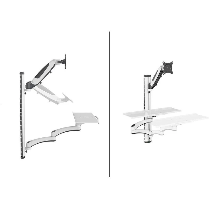 Βάση Monitor Digitus WAH 0"-32" 1TFT + TAS 2joints White Max.8KG