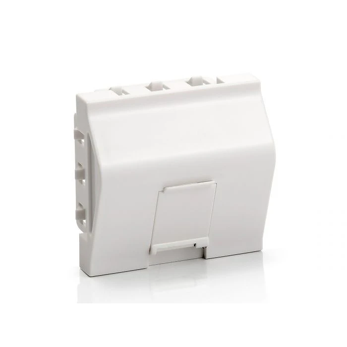 Πρίζα Δικτύου Equip box French 1 Keystone 45x45 RAL9010 polybag