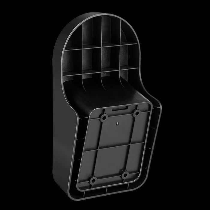 Βάση Τηλεόρασης Logilink with cable tray for car charging cable, black